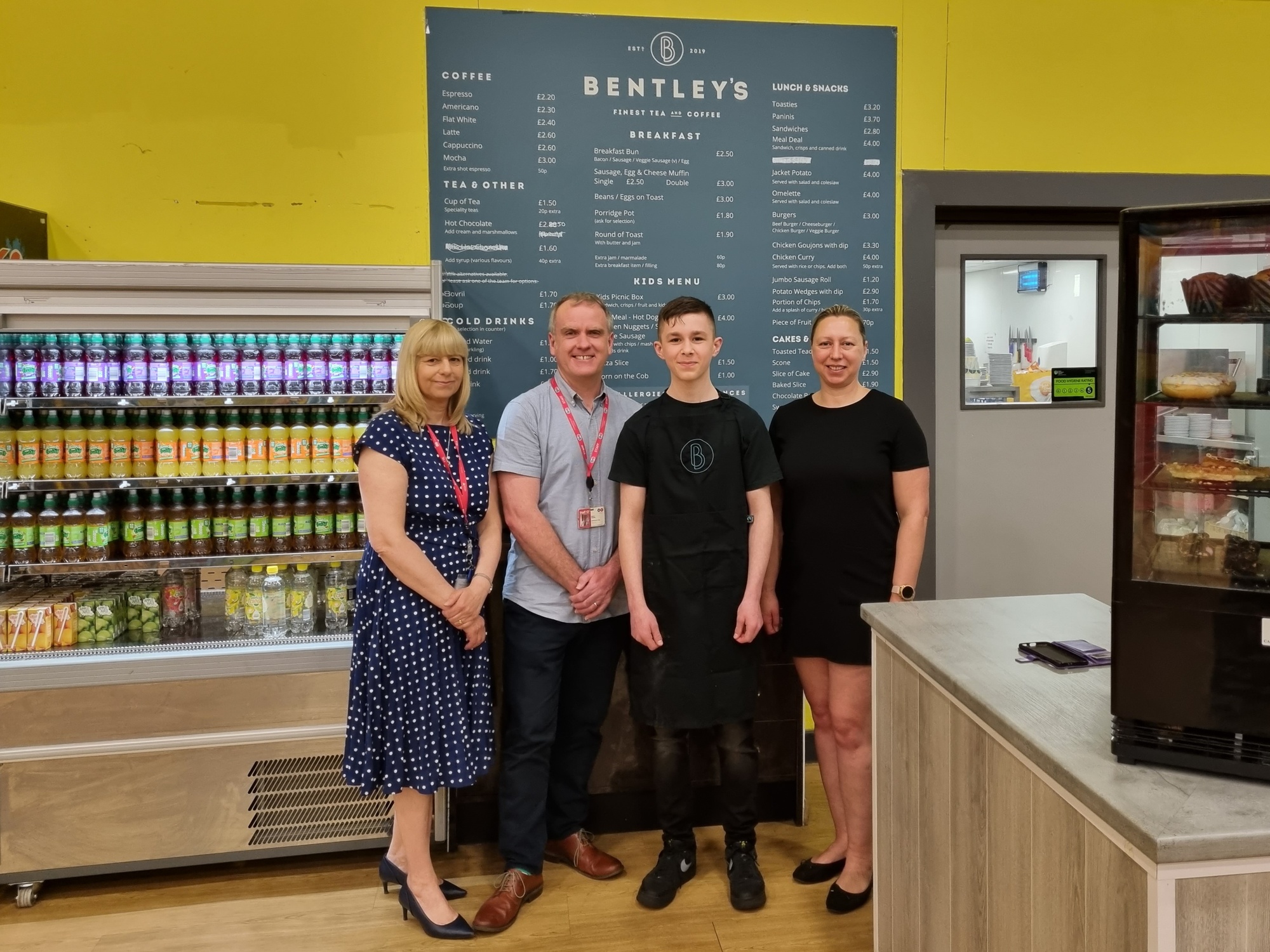 Press Release: Bentley’s Coffee Shop expands team with its first apprentice